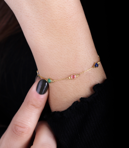 PULSERA "HAYWARD" ORO 18K