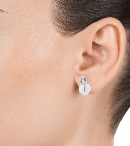 PENDIENTES VICEROY CLASICA PLATA PERLA MUJER 7120E000-68