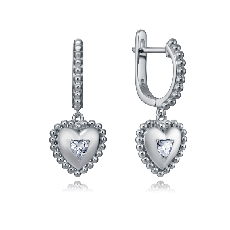 PENDIENTES VICEROY POPULAR CORAZON PLATA MUJER 7113E000-38