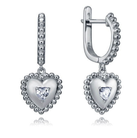 PENDIENTES VICEROY POPULAR CORAZON PLATA MUJER 7113E000-38