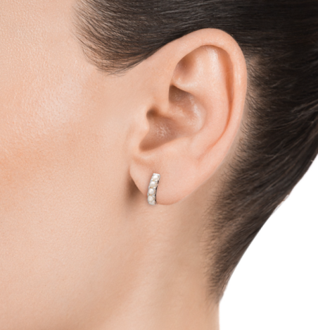 PENDIENTES VICEROY TREND ARO PLATA PERLAS MUJER 4093E000-60