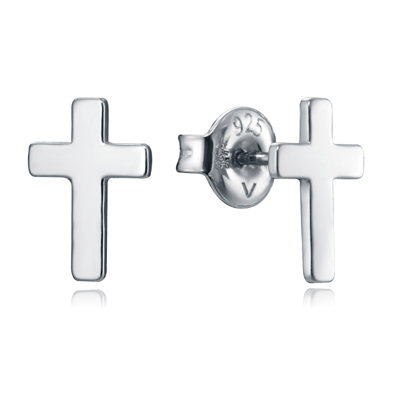 PENDIENTES VICEROY TREND PLATA CRUZ UNISEX 13031E000-00