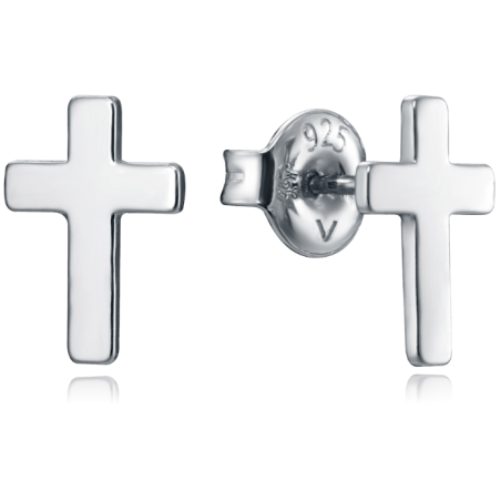 PENDIENTES VICEROY TREND PLATA CRUZ UNISEX 13031E000-00