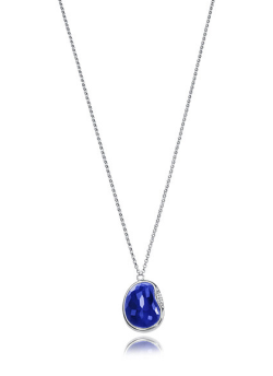 COLLAR VICEROY CHIC PLATA CRISTAL AZUL MUJER 9014C000-53