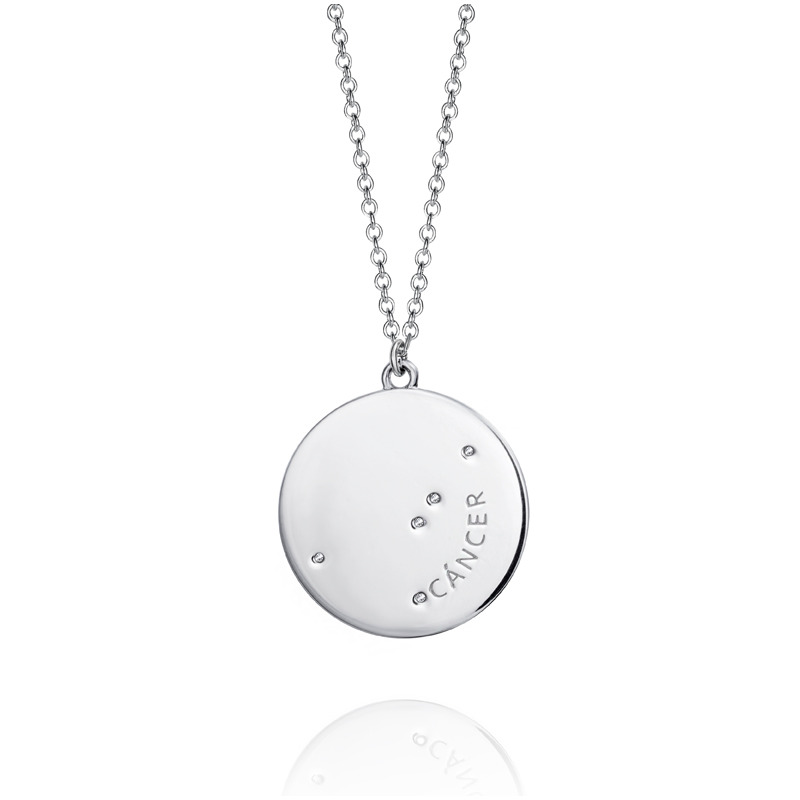 COLGANTE VICEROY PLATA HOROSCOPO CANCER MUJER 61014C000-38CA