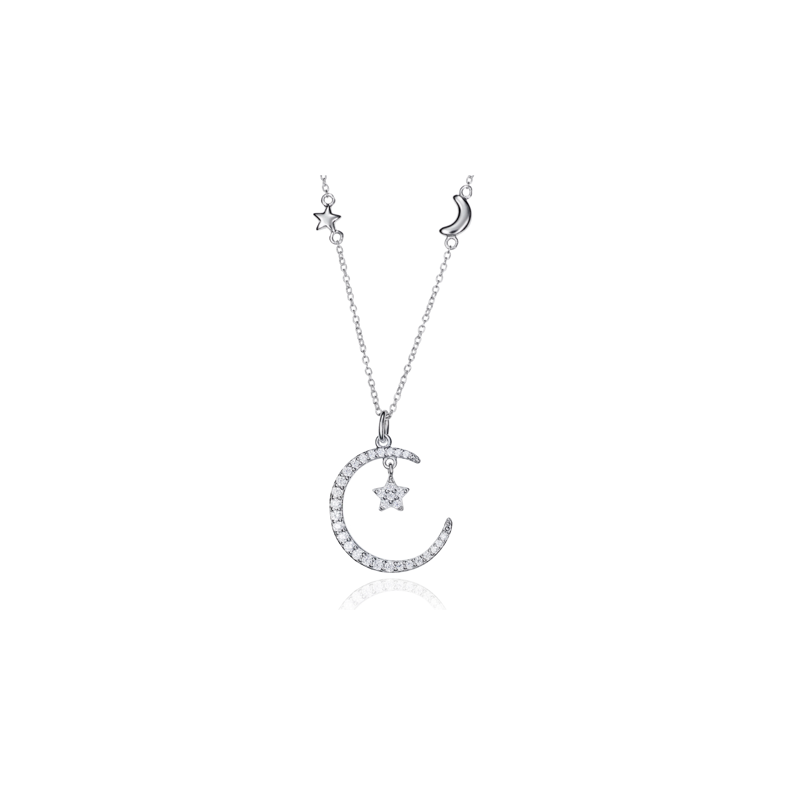 Collana Viceroy Luna E Stelle – Argento 925 – Donna – Modello 71061C000-30 - 2