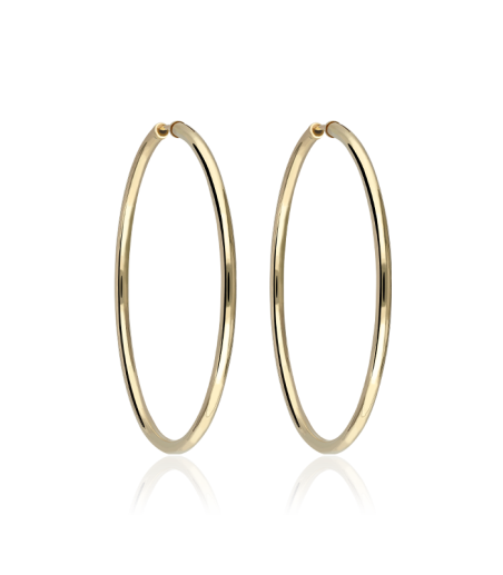 PENDIENTES ARO " ROMAGNA" ORO 18K