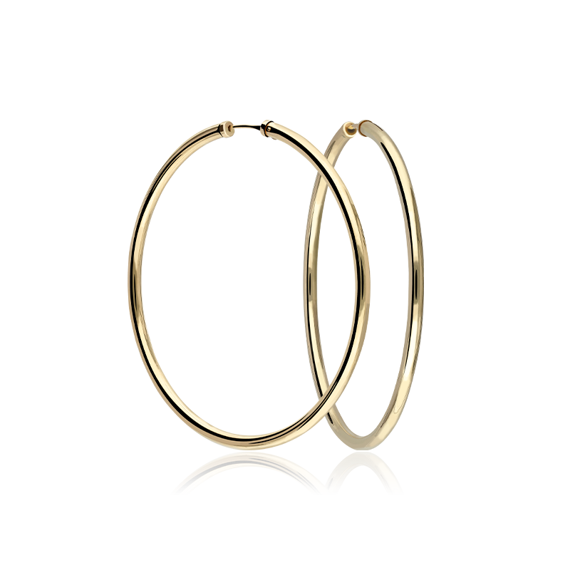 PENDIENTES ARO " ROMAGNA" ORO 18K