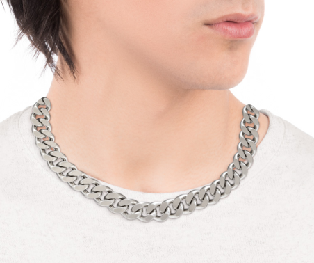 COLLAR VICEROY BEAT ACERO CADENA GRUESA 1353C01010