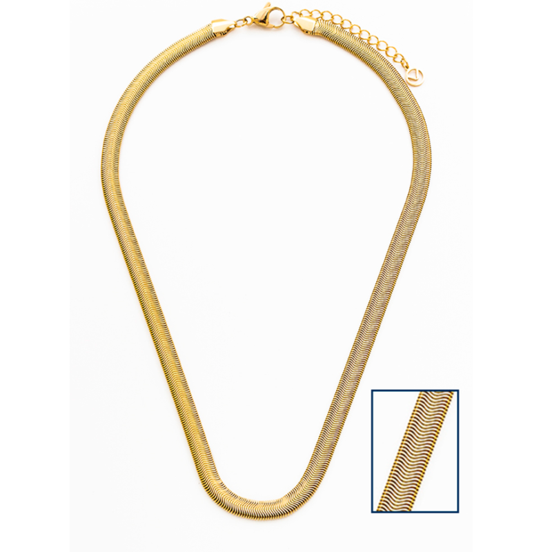 COLLAR VICEROY CHIC ACERO DORADO MUJER 1372C01012