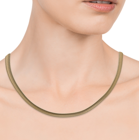 COLLAR VICEROY CHIC ACERO DORADO EPIGA MUJER 1372C01012