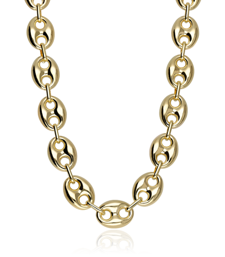 CADENA "GIOVANNI" CALABROTE ORO 18K