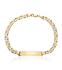 Esclava "Mauro" Eslabón Italiano Oro 18k.