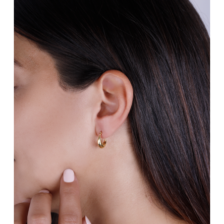 Pendientes Oro 18k morcillas "Almer"