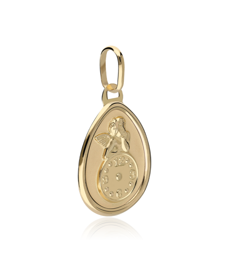 Medalla "Gotas de Ángel"  oro 18k