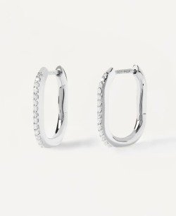 PENDIENTES PDPAPOLA DE PLATA SPIKE MUJER AR02-571-U