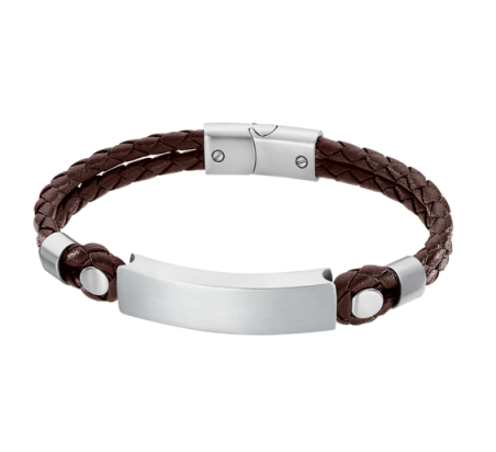 PULSERA LOTUS STYLE DARK STYLE ACERO HOMBRE LS2103-2/1
