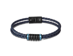 PULSERA LOTUS STYLE URBAN MAN PIEL HOMBRE LS2150-2/2