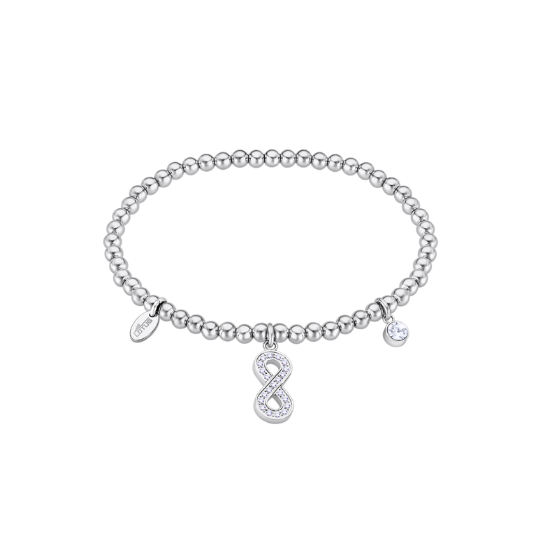 PULSERA INFINITO LOTUS STYLE MILLENNIAL ACERO MUJER LS2170-2/6