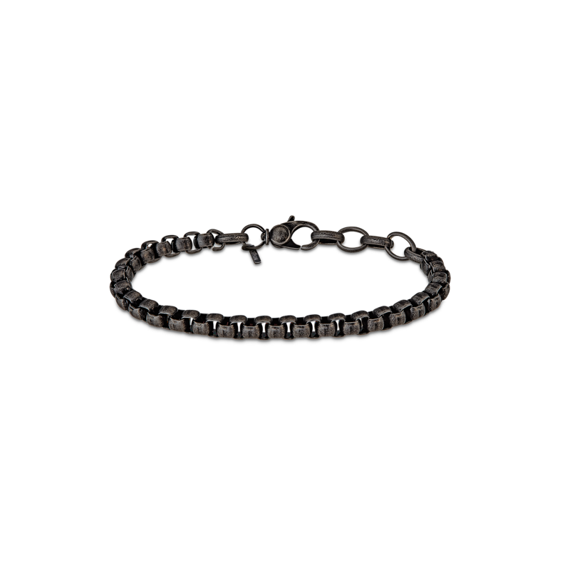 PULSERA LOTUS STYLE DARK STYLE ACERO HOMBRE LS2137-2/1