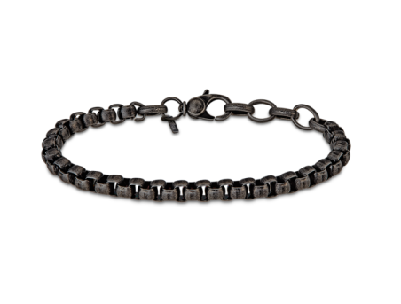 PULSERA LOTUS STYLE DARK STYLE ACERO HOMBRE LS2137-2/1