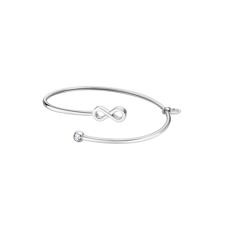 PULSERA INFINITO LOTUS STYLE MILLENNIAL ACERO MUJER LS2169-2/6