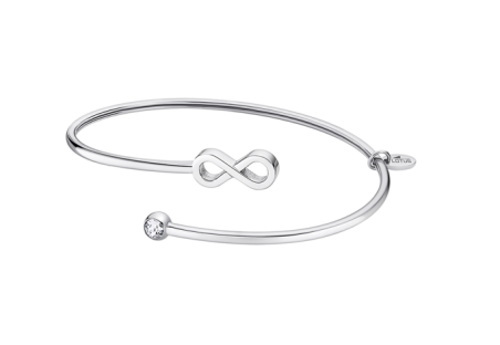 PULSERA INFINITO LOTUS STYLE MILLENNIAL ACERO MUJER LS2169-2/6