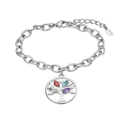 PULSERA   RBOL DE VIDA LOTUS STYLE ACERO MUJER LS2192 2 1