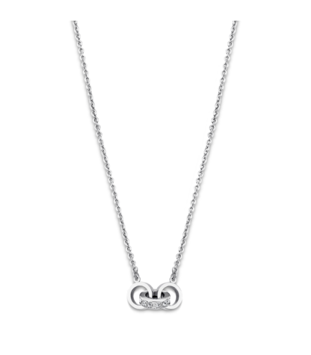 COLLAR LOTUS STYLE BLISS ACERO MUJER LS1981-1/1