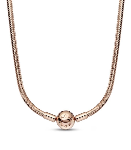 COLLAR PANDORA ROSE MOMENTS CADENA SERPIENTE 382234C00