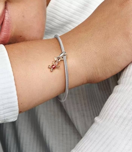 CHARM PANDORA ROSE PIGLET CIRCONITA 782208C01