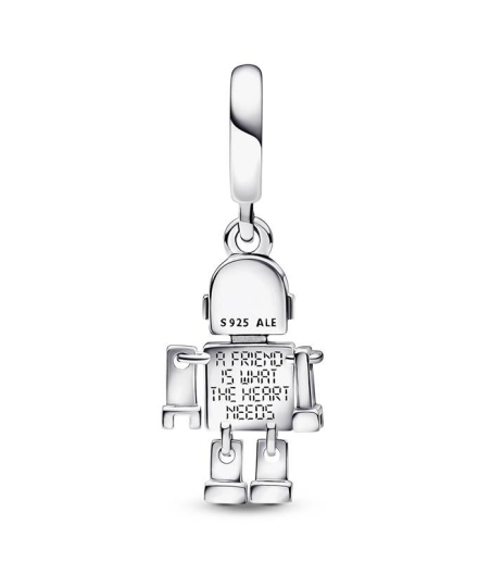 CHARM PANDORA PLATA COLGANTE BOT EL ROBOT 792250C01