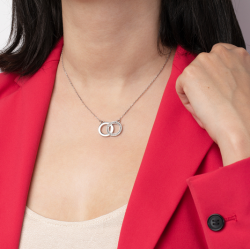 COLLAR LOTUS STYLE BLISS ACERO MUJER LS1913-1/1