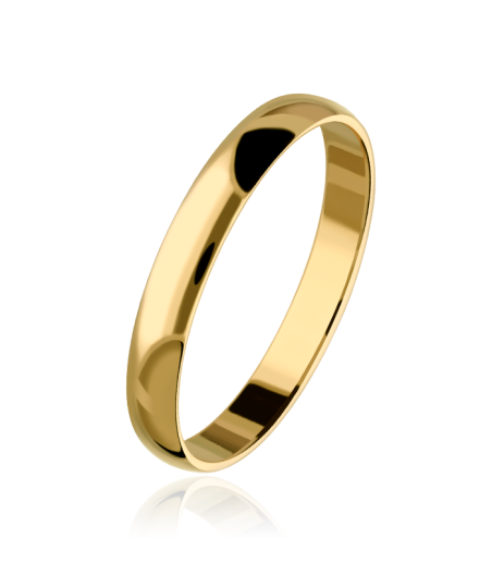 ALIANZA "WEDDING CLASSIC" ORO 18K 3 MM