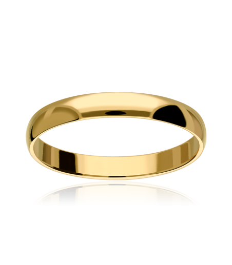 ALIANZA "WEDDING CLASSIC" ORO 18K 3 MM