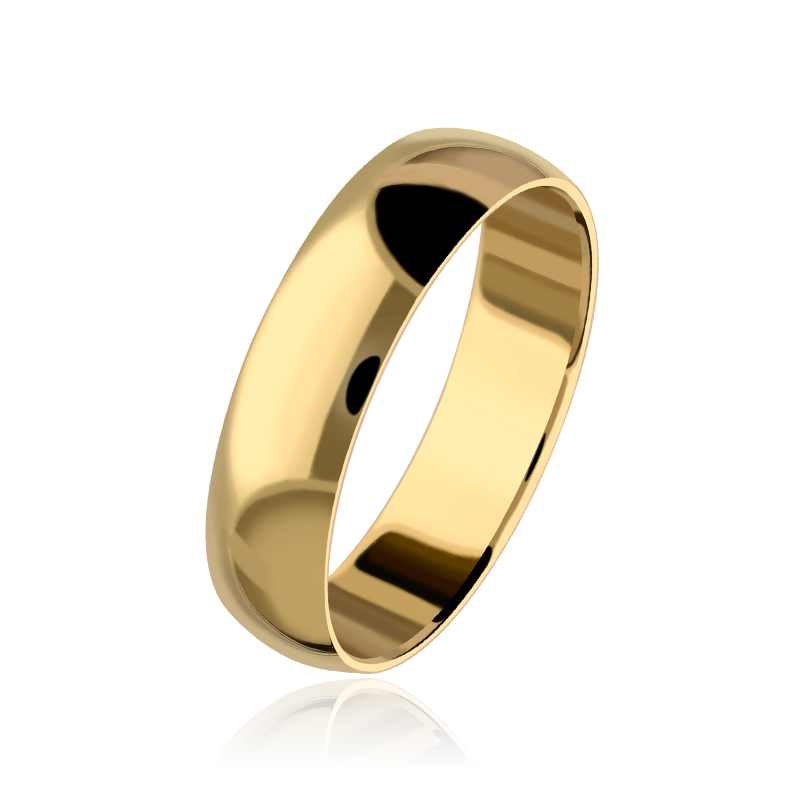 ALIANZA "WEDDING CLASSIC" ORO 18K 5 MM