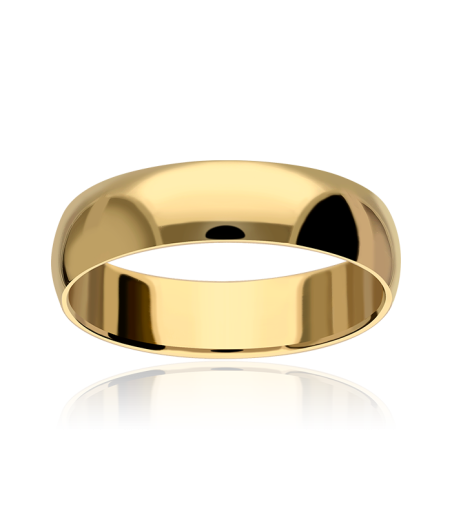 ALIANZA "WEDDING CLASSIC" ORO 18K 5 MM