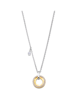 COLLAR CORAZÓN LOTUS STYLE BLISS ACERO MUJER LS2176-1/2