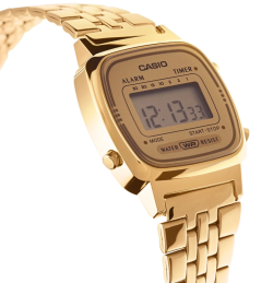 RELOJ CASIO VINTAGE DORADO MUJER LA670WETG-9AEF