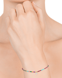 PULSERA VICEROY PLATA BAÑO ORO CRISTAL MULTICOLOR 13039P100-99