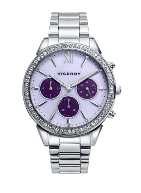 RELOJ VICEROY CHIC ACERO ESFERA MADRE PERLA MUJER 401262-03