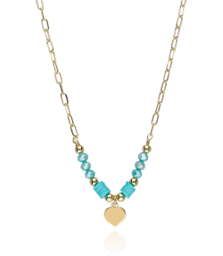 GARGANTILLA "CUMARIBO BLUE" PLATA DE LEY