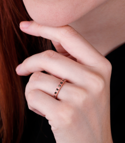 ANILLO "FENRIR ROSE" PLATA DE LEY