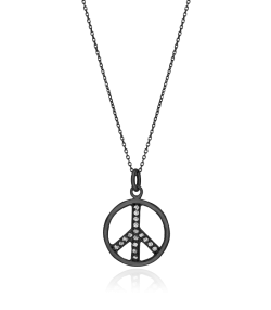 GARGANTILLA "GUNNAR BLACK" PLATA DE LEY