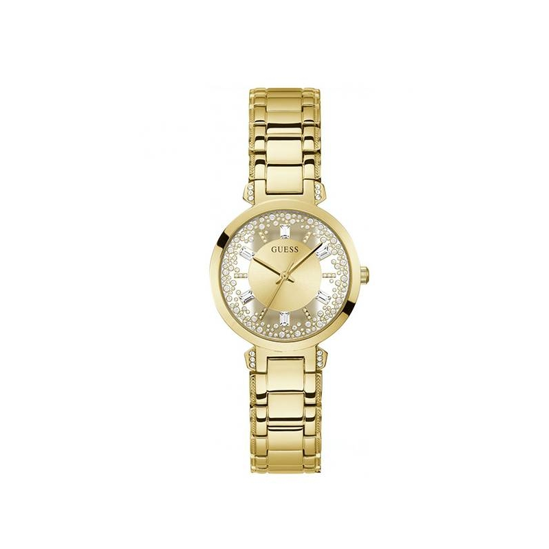 RELOJ GUESS CRYSTAL CLEAR CUARZO GW0470L2