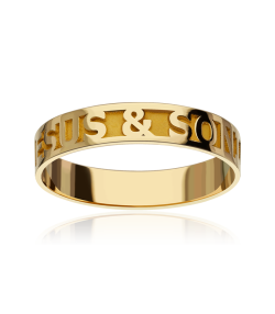 ALIANZA  ARAUCA  PERSONALIZADA ORO 18K