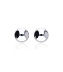 Pendientes Bola "Globe 8 mm" Plata de Ley