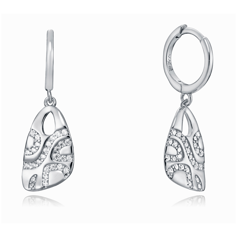 PENDIENTES VICEROY ELEGANT PLATA DE LEY CIRCONITAS MUJER 13035E000-30