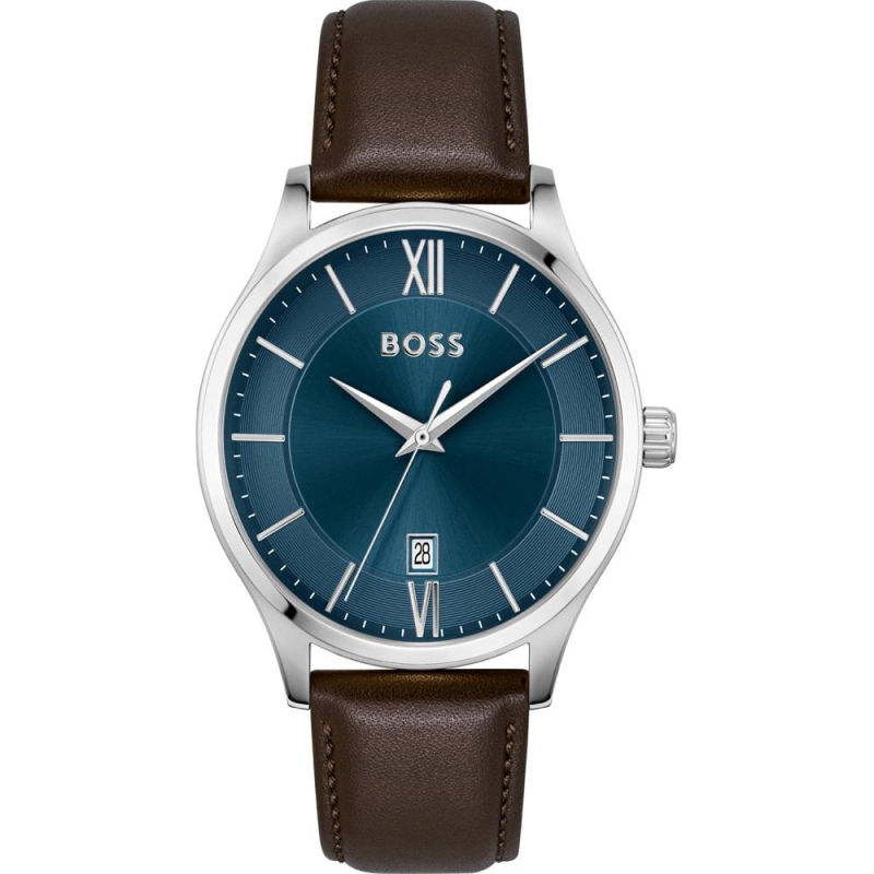 RELOJ HUGO BOSS CORREA PIEL MARRON HOMBRE 1513955