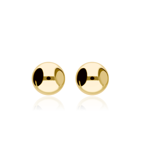 Pendientes "Lopta" bola oro 18k